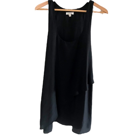 silence + noise Dresses & Skirts - Urban Outfitters Silence + Noise Black Mini Dress Faux Wrap Dress Zipper Side